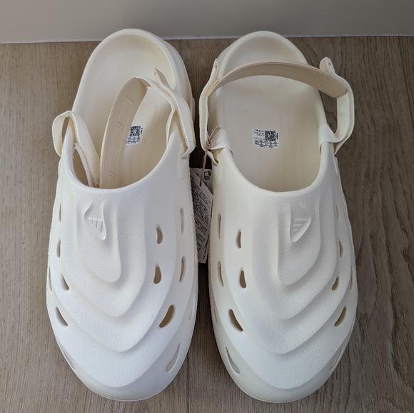 Adidas Duramo Sandals Maxxclog 'white' - size 10.5 - Picture 4 of 6